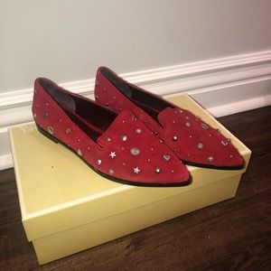 Stylish red BCBG Generation flats!